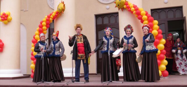 Масленица. Народное гулянье в п.Каменоломни.