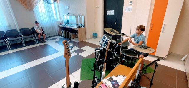 барабаны занятия